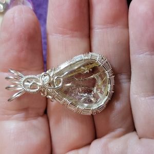 Rutilated Quartz Pendant